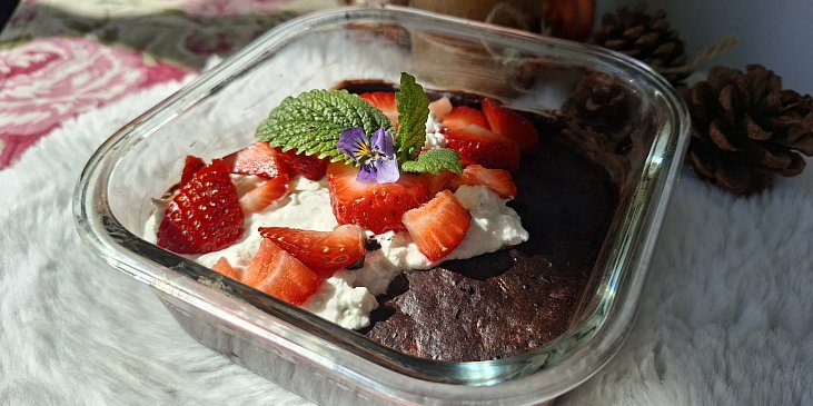 Banánové brownies z horkovzdušné fritézy