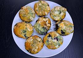 Borůvkové muffiny z cottage těsta