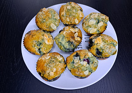 Borůvkové muffiny z cottage těsta