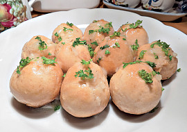 Pampušky (Ukrajinské slané buchty)