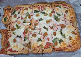 Toustová  "pizza" - rychlá večeře