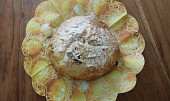 Velikonoční tvarohový mazanec ( nekynutý) (Tvarohový nekynutý mazanec)