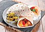 Fajitas s paprikami a kuřecím masem