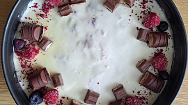 Kinder Bueno cheesecake