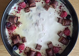 Kinder Bueno cheesecake