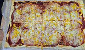 Pizza z listového těsta