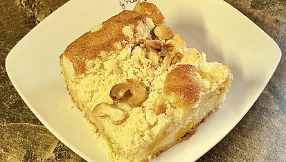 Rebarborovo-broskvové řezy