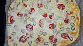 Slaná palačinková pizza