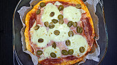 Rychlá "pizza" z cottage těsta