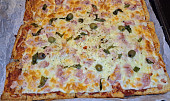 Fofr pizza z toustového chleba