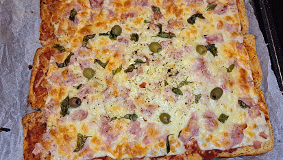 Fofr pizza z toustového chleba