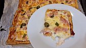 Fofr pizza z toustového chleba