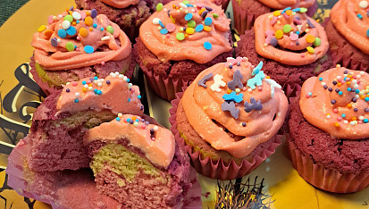 Lehký tvarohový krém (nejen) na cupcakes