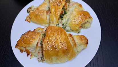 Listové (skoro) croissanty