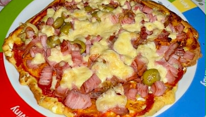 Mini pizzy z cottage těsta