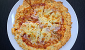 Cottage pizza s celozrnnou moukou
