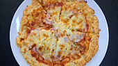 Cottage pizza s celozrnnou moukou