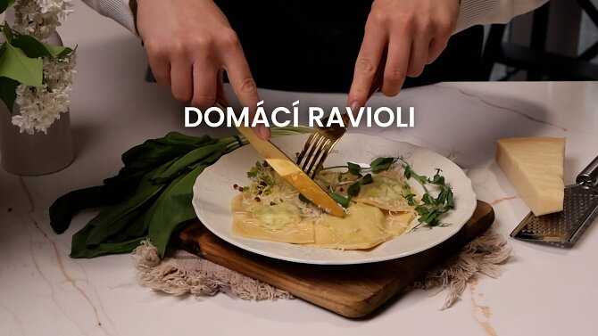 Domácí ravioli