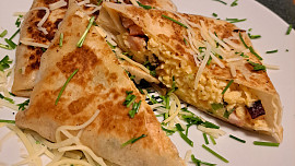 Rychlá plněná tortilla