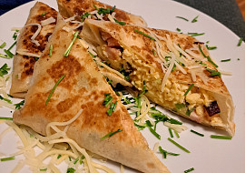 Rychlá plněná tortilla