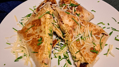 Rychlá plněná tortilla