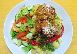 Marinovaný květák pečený v horkovzdušné fritéze