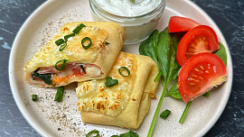 Proteinové palačinky na slano