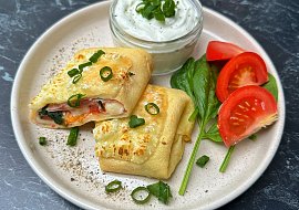 Proteinové palačinky na slano