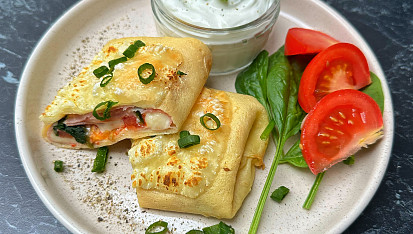 Proteinové palačinky na slano