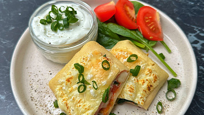 Proteinové palačinky na slano