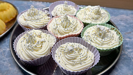 Vanilkové cupcakes