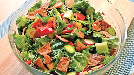 Arabský salát Fattoush