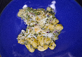 Gnocchi s listovým špenátem