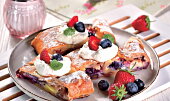 Ovocný závin s mascarpone