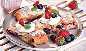 Ovocný závin s mascarpone