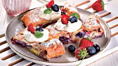 Ovocný závin s mascarpone
