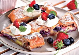 Ovocný závin s mascarpone
