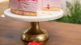 Jahodový smetanový dort (mousse)