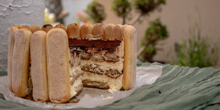 Jednoduché tiramisu bez vajec