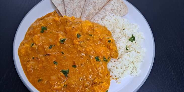 Vegetariánská tikka masala