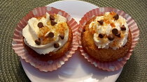 Mangové muffiny s čokoládou