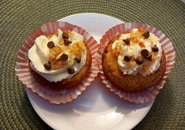 Mangové muffiny s čokoládou