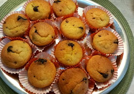 Mangové muffiny s čokoládou