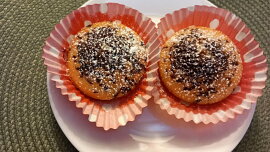 Mangové muffiny s čokoládou
