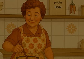 Třešňová bublanina podle ČSN
