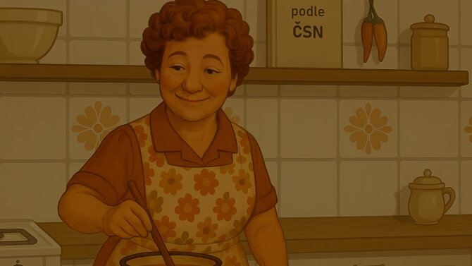 Třešňová bublanina podle ČSN