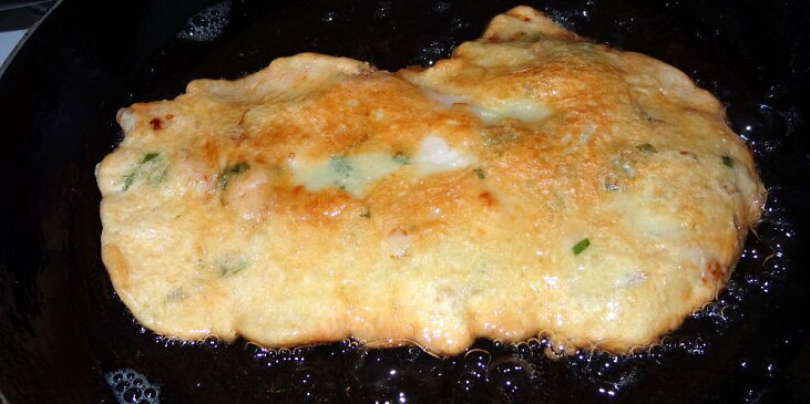 Kuřecí plátek v bazalkovém těstíčku