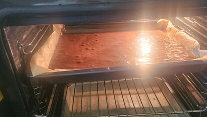 Mléčné pomerančové low carb řezy