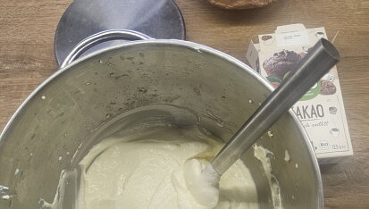 Mléčné pomerančové low carb řezy