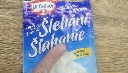 Mléčné pomerančové low carb řezy